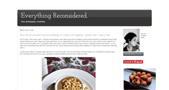 Desktop Screenshot of everythingreconsidered.com